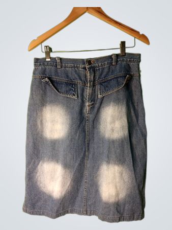 IDENTITA JEANS Damen Jeansrock
