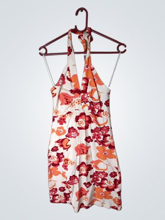 KENVELO Floral Neckholder-Kleid