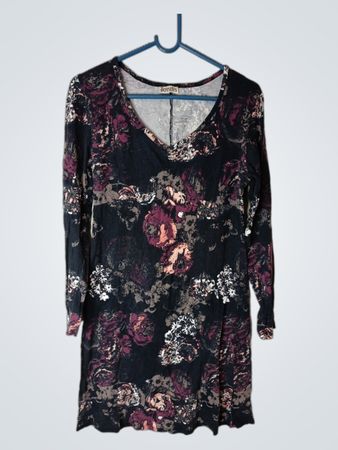 BOYSEN'S Kleid mit Blumenmuster und langen Ärmeln