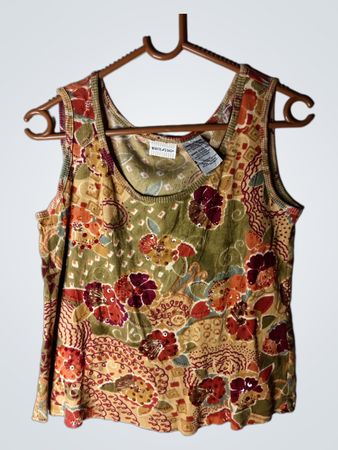 White Stag Damen ärmelloses Top mit Blumenmuster