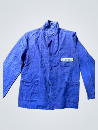 Blaues Arbeitsjacke mit ARISTON-Logo