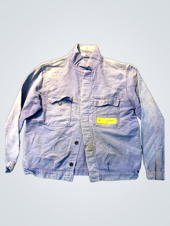 MARIO DE CECCO Blaue Jacke