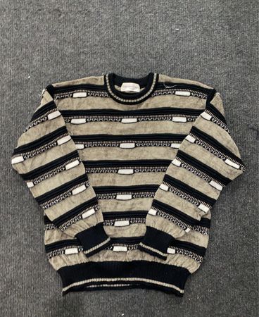 Toscana Uomo Striped Knit Sweater