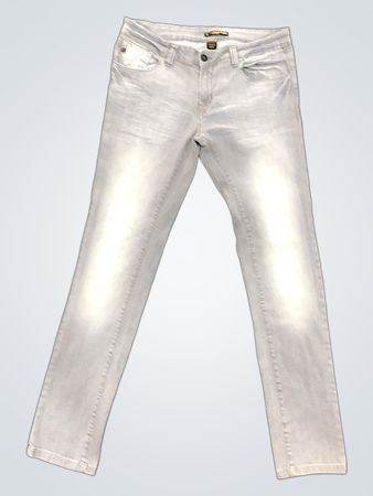 SOHO BABE Damen Jeans Grau