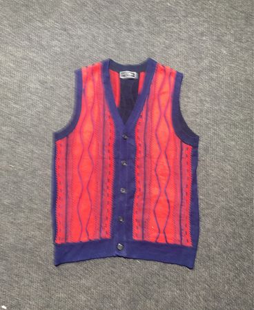 OTTOMO KNIT WEAR ノースリーブカーディガン