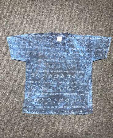 ONEITA POWER-T TROPICAL BLUES T-SHIRT