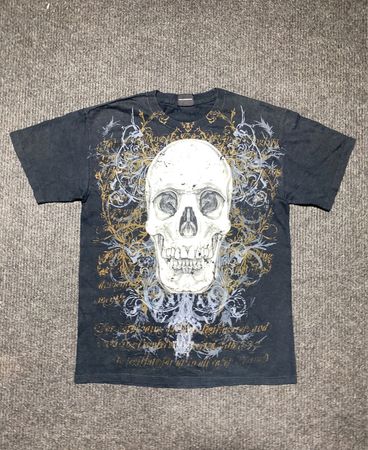 Hybrid Skull Graphic T-Shirt