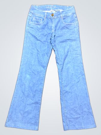 Sandro Blue Denim Flare Jeans