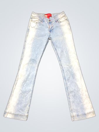 Ecko Unltd. Hellblau gewaschene Denim-Jeans