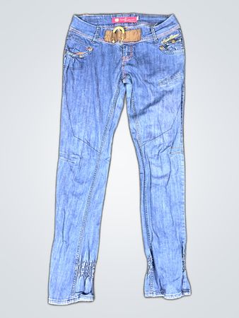 Rock & Republic Low-Rise Flare Jeans