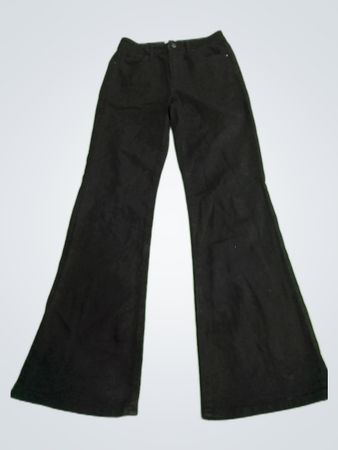 RKSQ Black High-Rise Flare Jeans