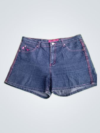 Crest Denim Shorts