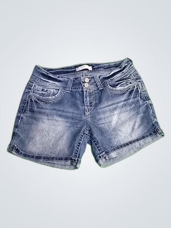 No Boundaries Denim Shorts