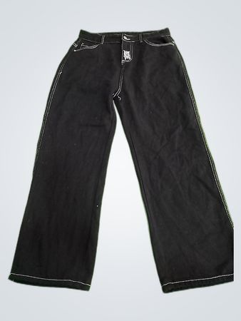 Unbranded Black Baggy Hip-Hop Jeans