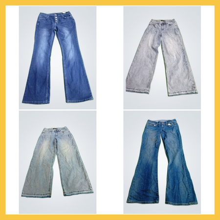 Relaxed and Skinny Jeans