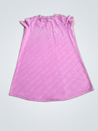 Juicy Couture Purple Rhinestone Logo Printed Top