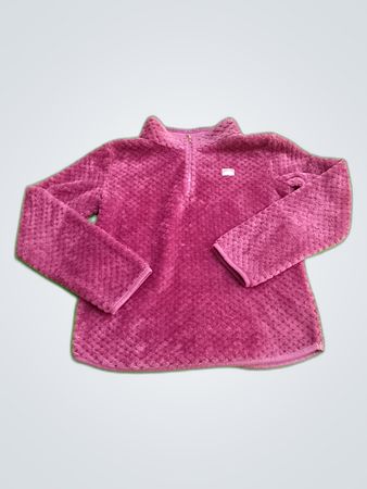 Juicy Couture Kids Purple Fleece Zip-Up Jacket