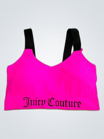 Juicy Couture Pink Logo Bralette