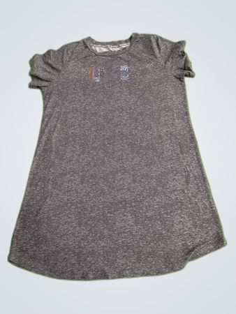 Juicy Couture Gray T-Shirt Dress