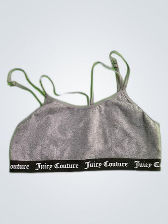 Juicy Couture Gray Sports Bra