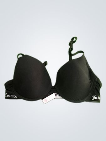 Juicy Couture Black Push-Up Bra