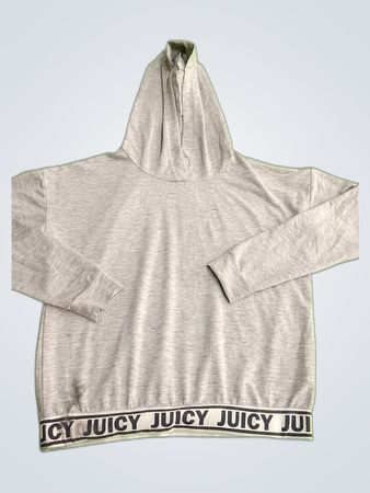 Juicy Couture Grey Logo Hoodie