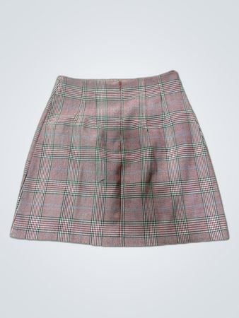 J. Galt Plaid Mini Skirt