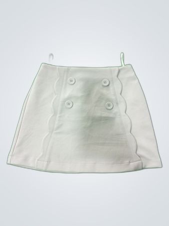 White Mini Skirt