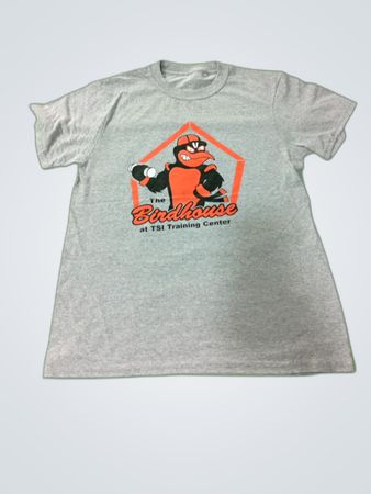 Gray T-Shirt with Birdhouse Logo