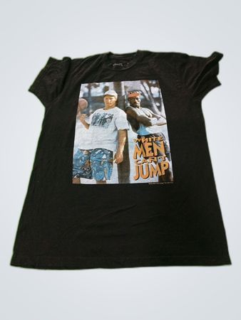 T-Shirt with White Men Can't Jump Graphic