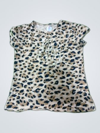 365 Kids from Gap Leopard Print Shirt
