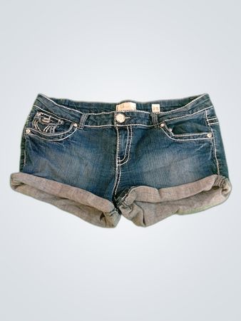 Blue Denim Shorts
