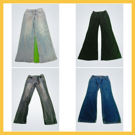 High-Rise Wide Leg Jeans