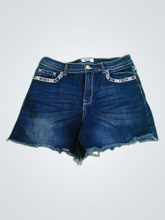TELEPATIA Denim Shorts