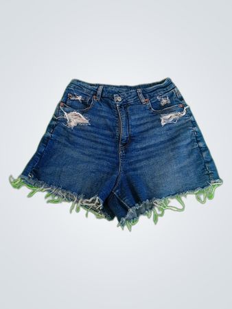 American Eagle Distressed Denim Shorts
