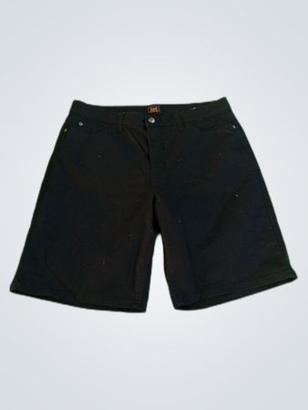 Lee Black Denim Shorts