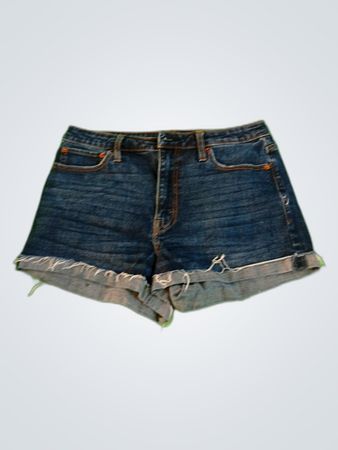 Abercrombie & Fitch High-Rise Denim Shorts
