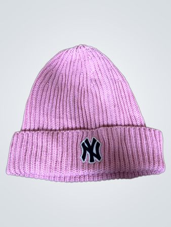MLB New York Yankees Pink Strickmütze