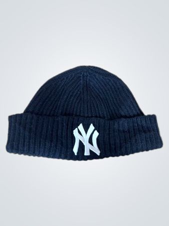 MLB Schwarze Strickmütze