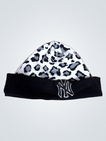 New York Yankees Leopard Print Beanie