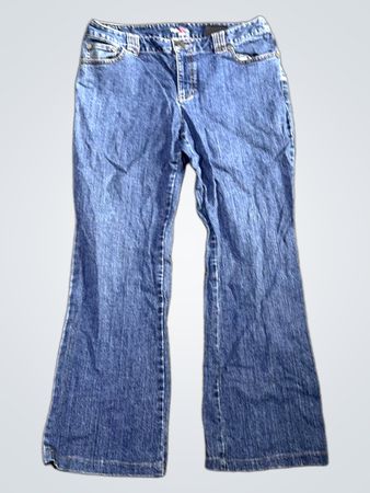 Style & Co Damen blaue Denim-Jeans
