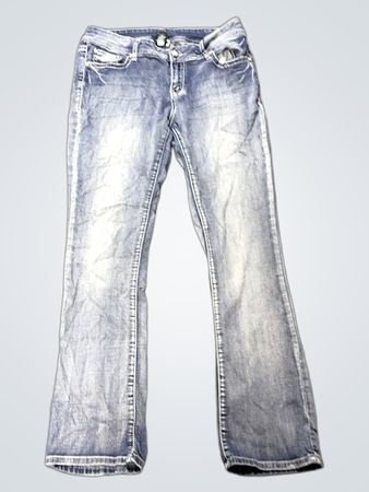 Blaue Jeans aus Denim