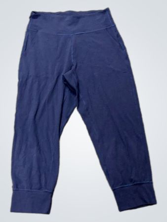 Lululemon marineblaue Athleisure-Hosen