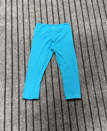 Lululemon Blaue Cropped Leggings
