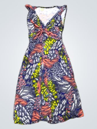 Bedrucktes Kleid für Frauen