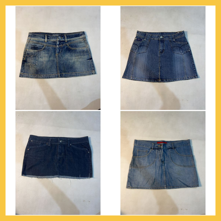 Ensemble de jupes en denim - Killah, FUBU, Mango et plus de mini jupes