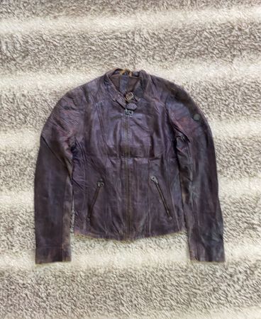 Rippy Leather Jacket