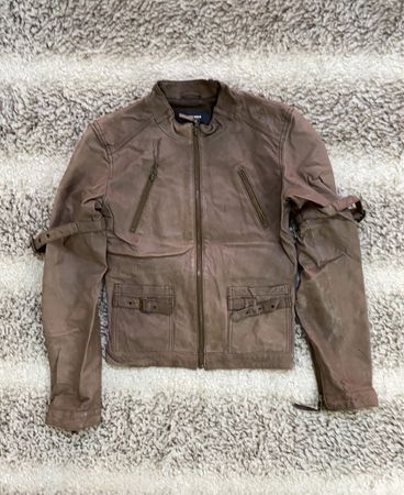 Tally Weijl Brown Leather Jacket