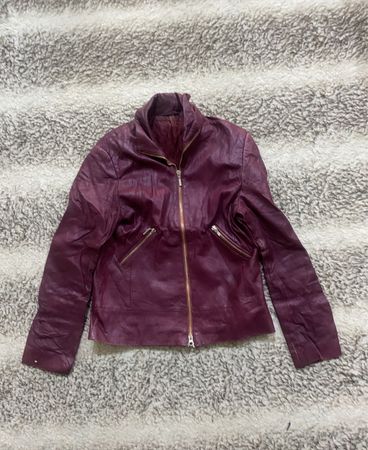 Lederjacke