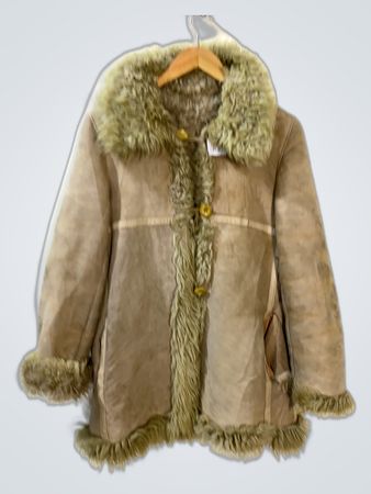 Fur-Trimmed Coat